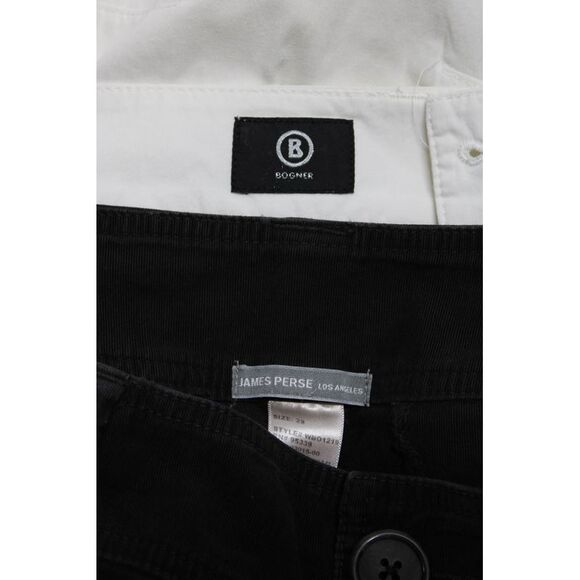 James Perse Bogner Womens Gray Corduroy Straight Leg Cargo Pants Size 29 10 lot2 - Picture 5 of 7